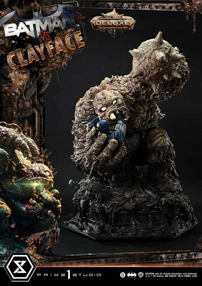 DC Comics Ultimate Premium Masterline Series Statue 1/4 Batman VS Clayface Deluxe Version 83 cm
