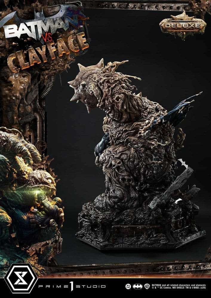 DC Comics Ultimate Premium Masterline Series Statue 1/4 Batman VS Clayface Deluxe Version 83 cm