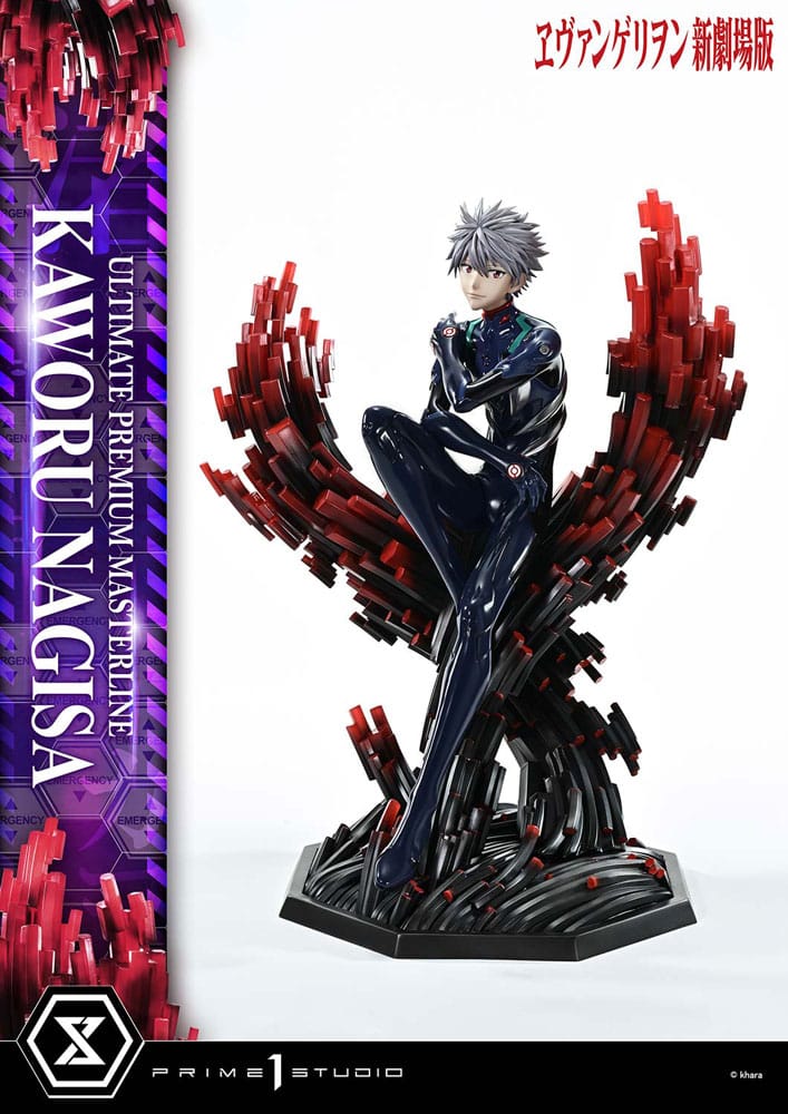 Neon Genesis Evangelion Ultimat Premium Masterline Serie Figurin 1/4 Kaworu Nagisa 47 cm