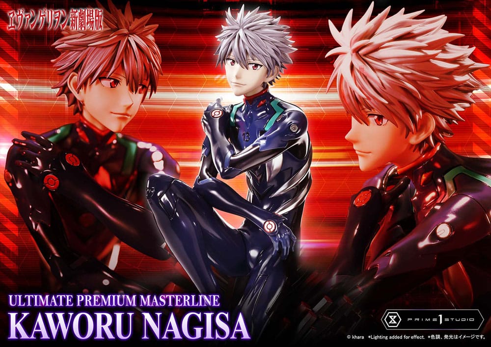 Neon Genesis Evangelion Ultimat Premium Masterline Serie Figurin 1/4 Kaworu Nagisa 47 cm