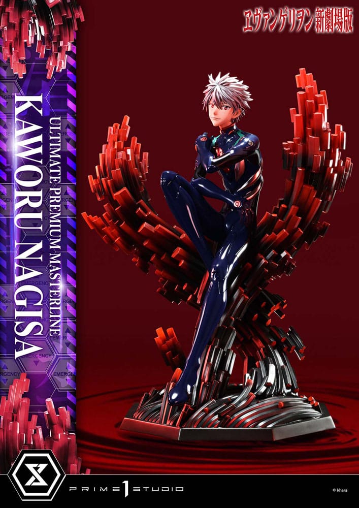 Neon Genesis Evangelion Ultimate Premium Masterline Series Figur 1/4 Kaworu Nagisa 47 cm