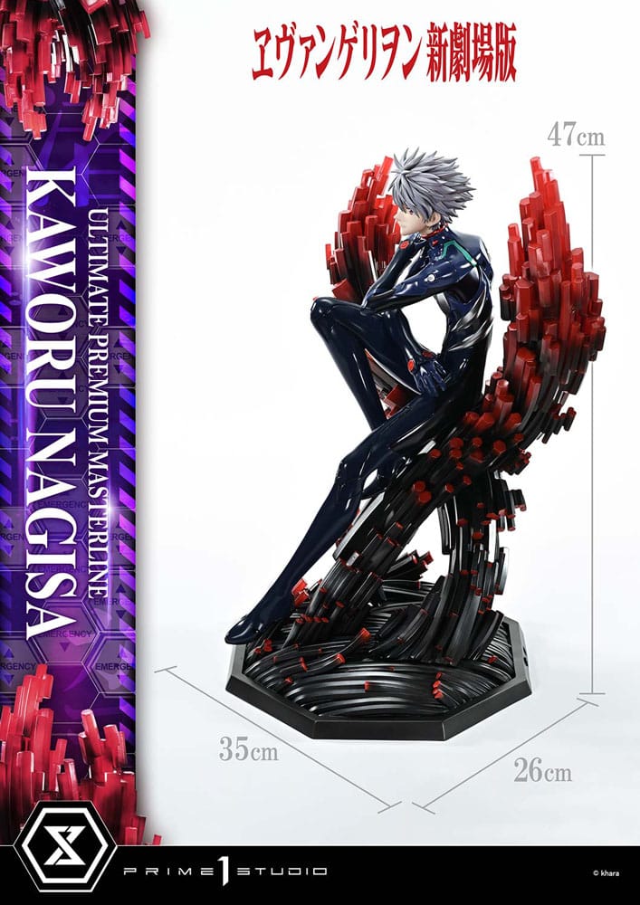 Neon Genesis Evangelion Ultimat Premium Masterline Serie Figurin 1/4 Kaworu Nagisa 47 cm