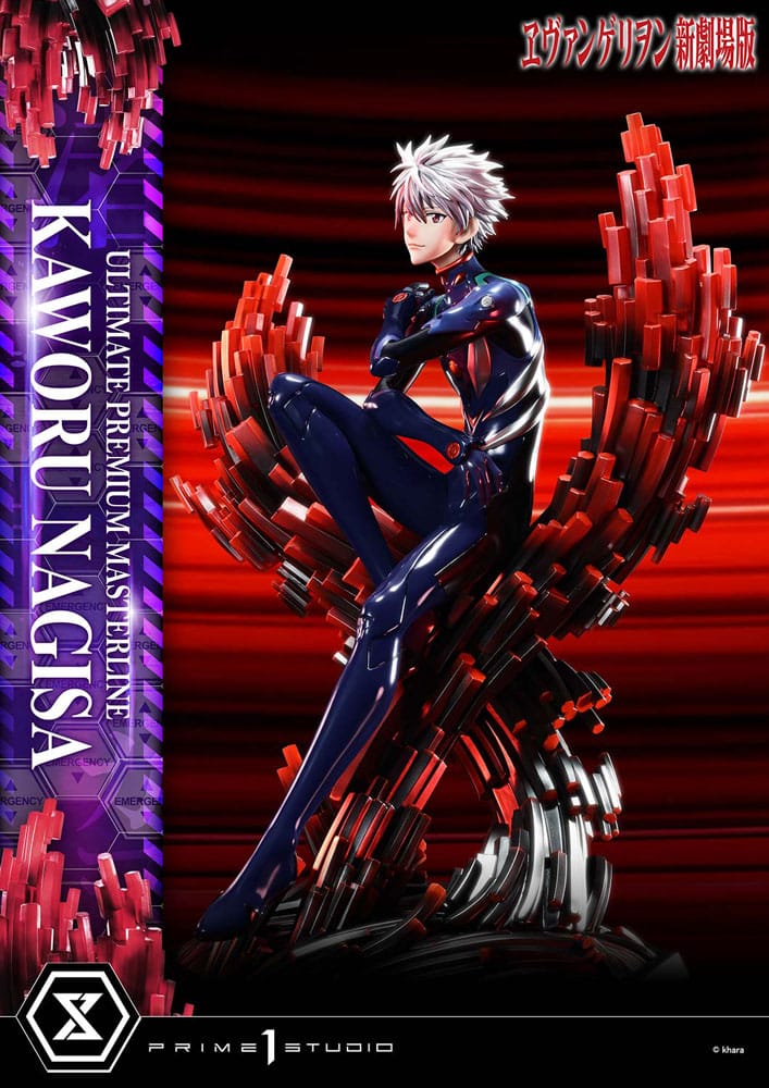 Neon Genesis Evangelion Ultimat Premium Masterline Serie Figurin 1/4 Kaworu Nagisa 47 cm