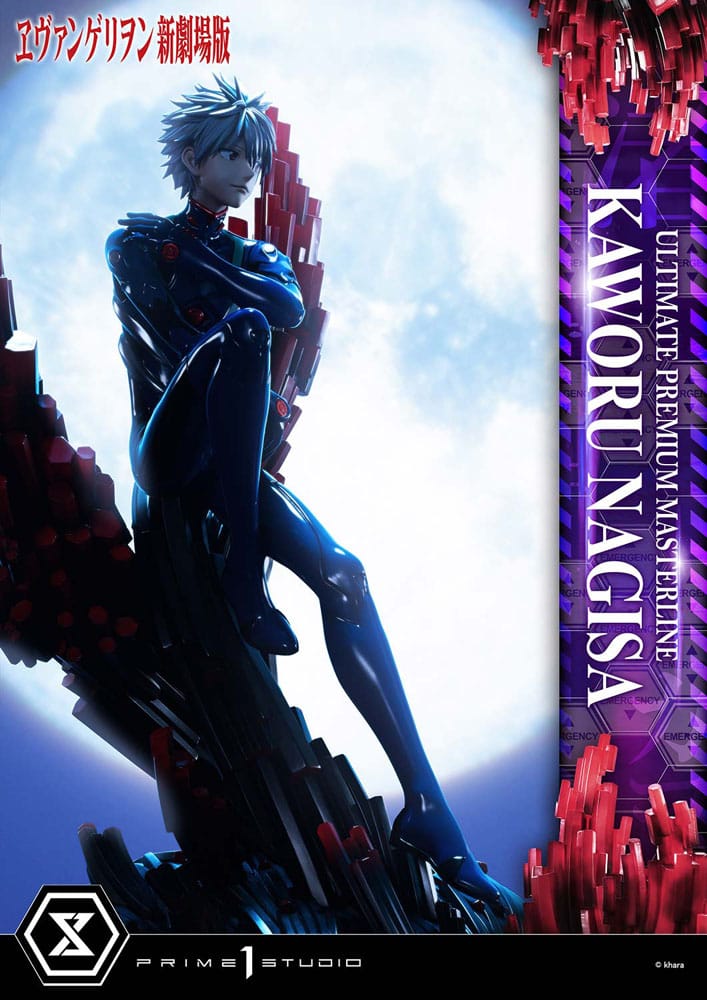 Neon Genesis Evangelion Ultimat Premium Masterline Serie Figurin 1/4 Kaworu Nagisa 47 cm