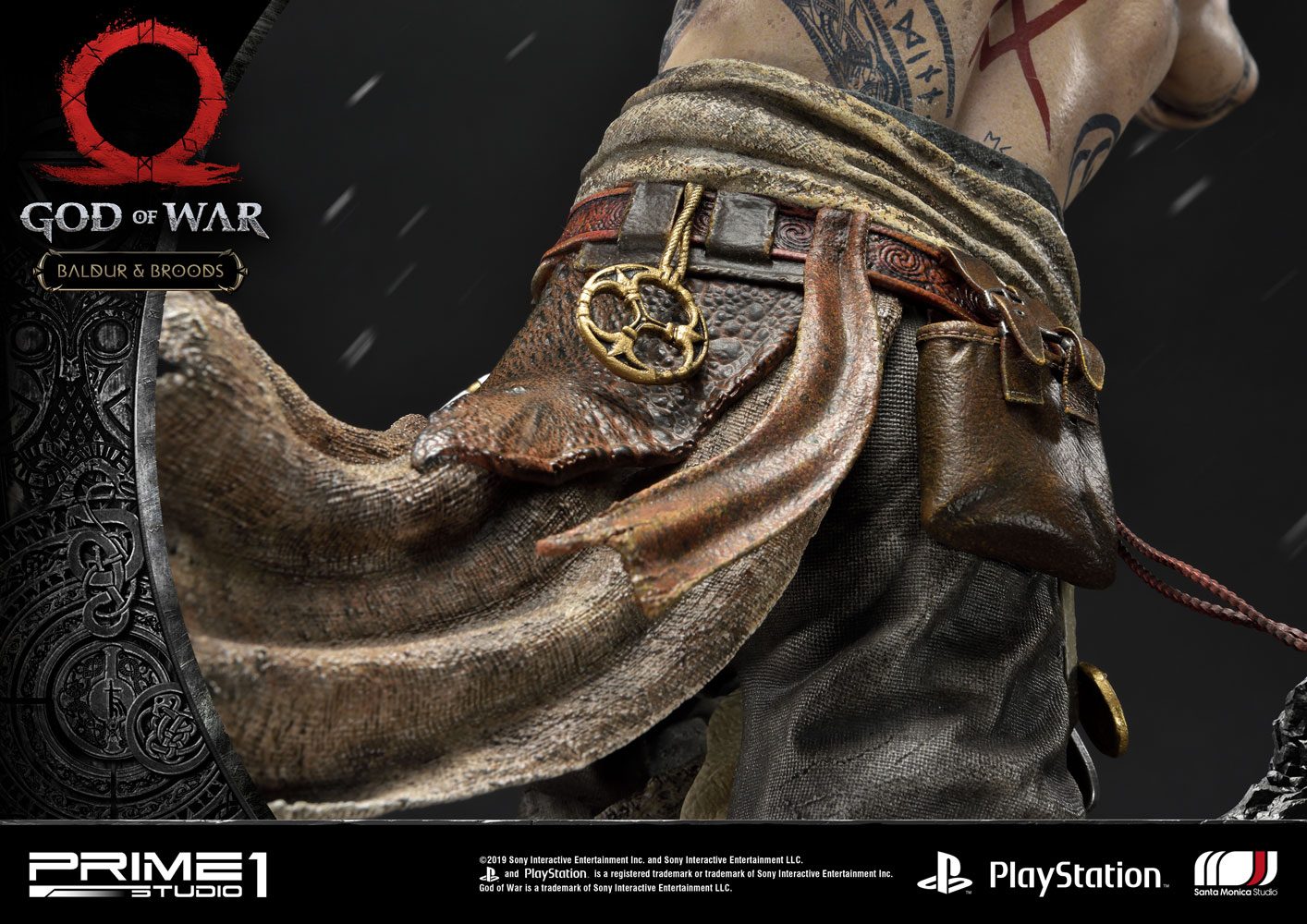 God of War (2018) Figur Baldur & Broods 62 cm Prime 1 Studio