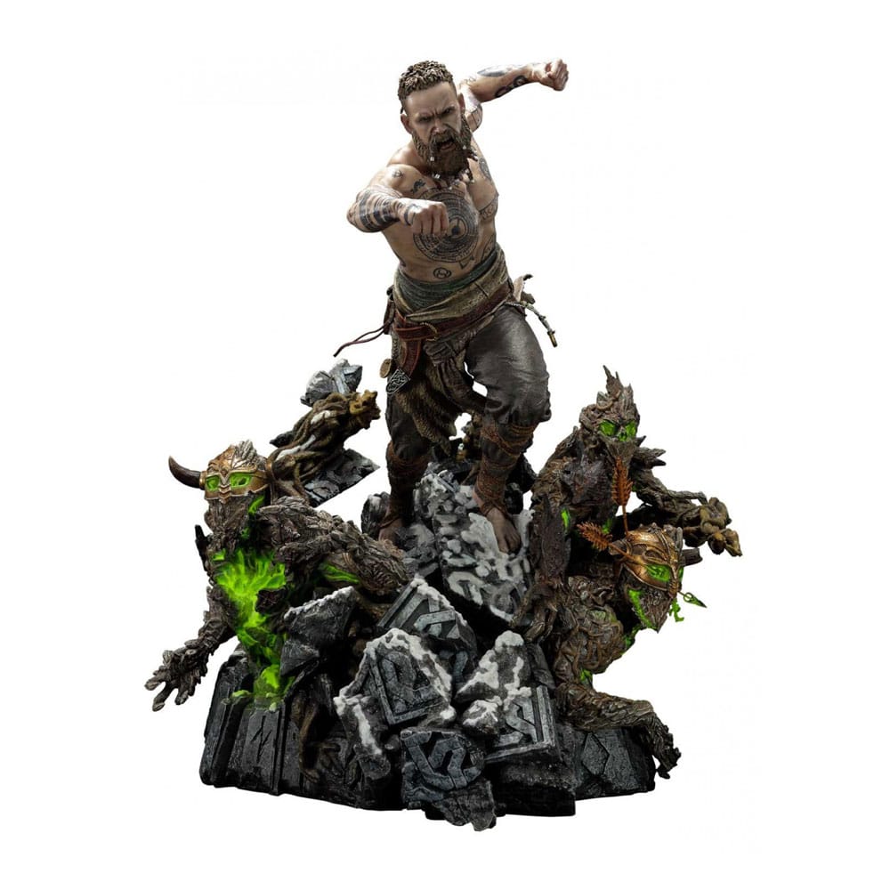 God of War (2018) Figur Baldur & Broods Exklusiv 62 cm