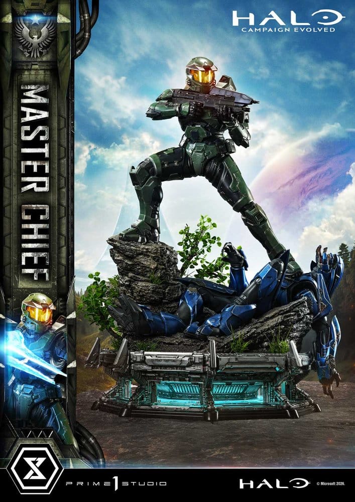 Halo Ultimate Premium Masterline Series Statue 1/4 Campaign Evolved Master Chief 78 cm