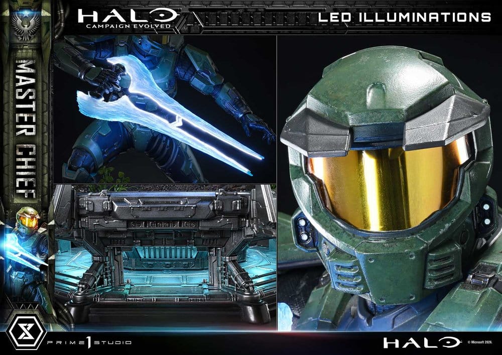 Halo Ultimate Premium Masterline Series Statue 1/4 Campaign Evolved Master Chief 78 cm