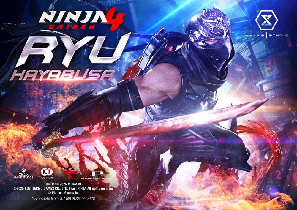 Ninja Gaiden 4 Ultimate Premium Masterline Series Statue 1/4 Ryu Hayabusa 70 cm