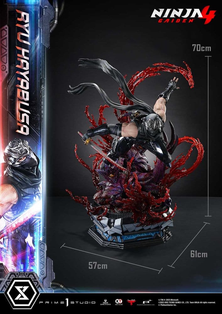 Ninja Gaiden 4 Ultimate Premium Masterline Series Statue 1/4 Ryu Hayabusa 70 cm