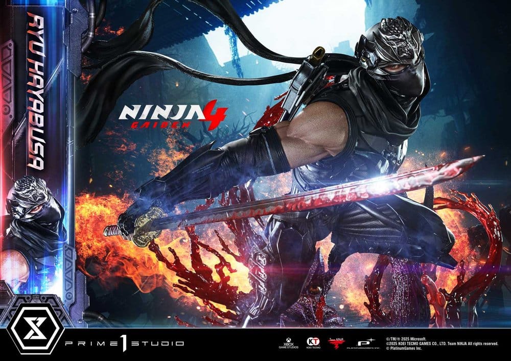 Ninja Gaiden 4 Ultimate Premium Masterline Series Statue 1/4 Ryu Hayabusa 70 cm