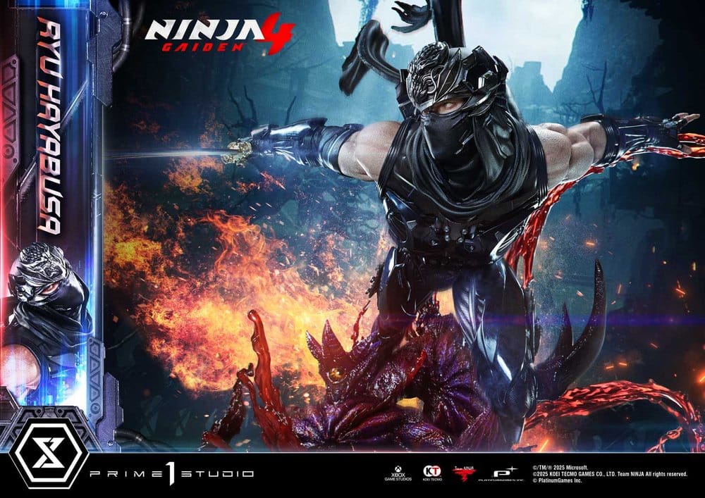 Ninja Gaiden 4 Ultimate Premium Masterline Series Statue 1/4 Ryu Hayabusa Deluxe Version 70 cm