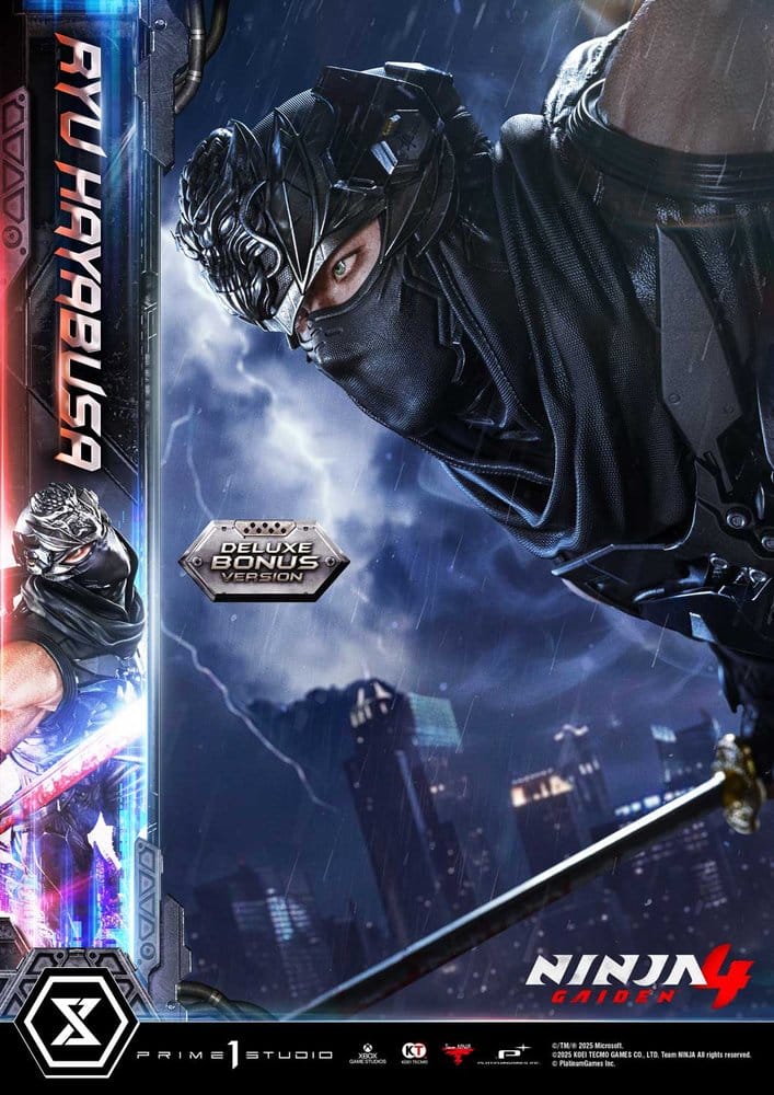 Ninja Gaiden 4 Ultimate Premium Masterline Series Statue 1/4 Ryu Hayabusa Deluxe Bonus Version 70 cm