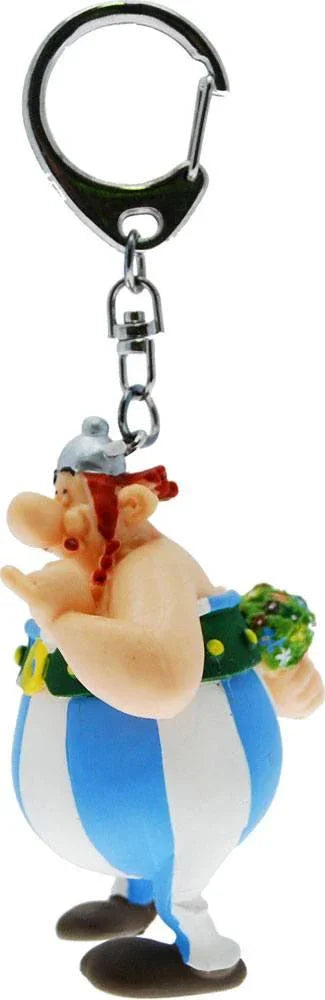 Asterix Nyckelring Obelix med Blommor - 13 cm Plastoy