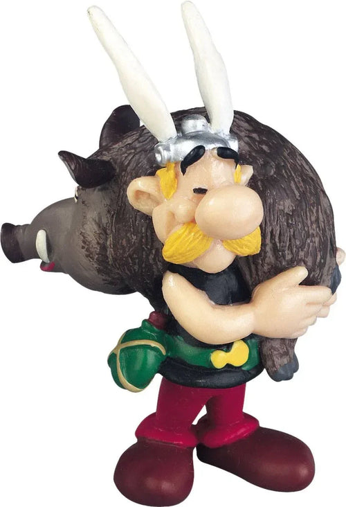 Asterix Figur - Asterix med Griskött 6 cm Plastoy