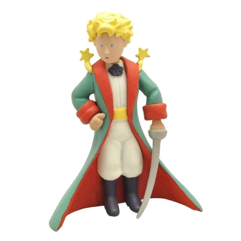 The Little Prince Figur 7 cm - Detaljerad och Handmålad Plastoy