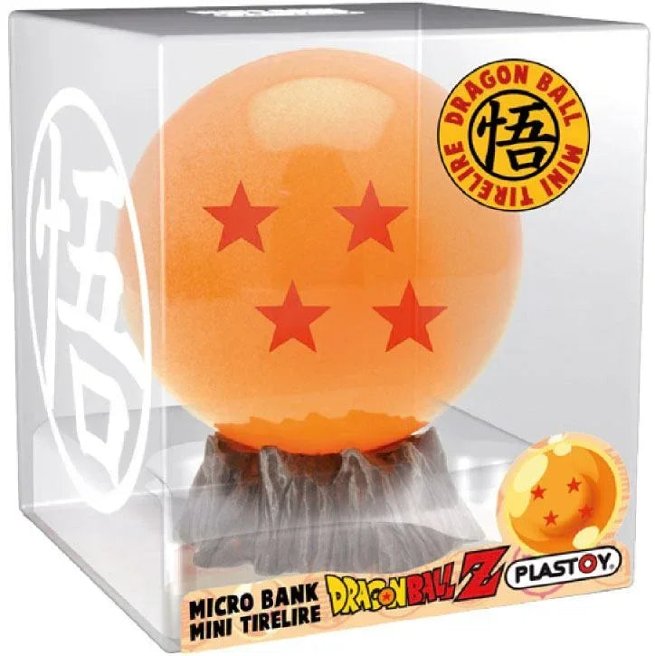 Dragon Ball Sparbössa Crystal Ball 9 cm - Officiellt Licensierad Plastoy