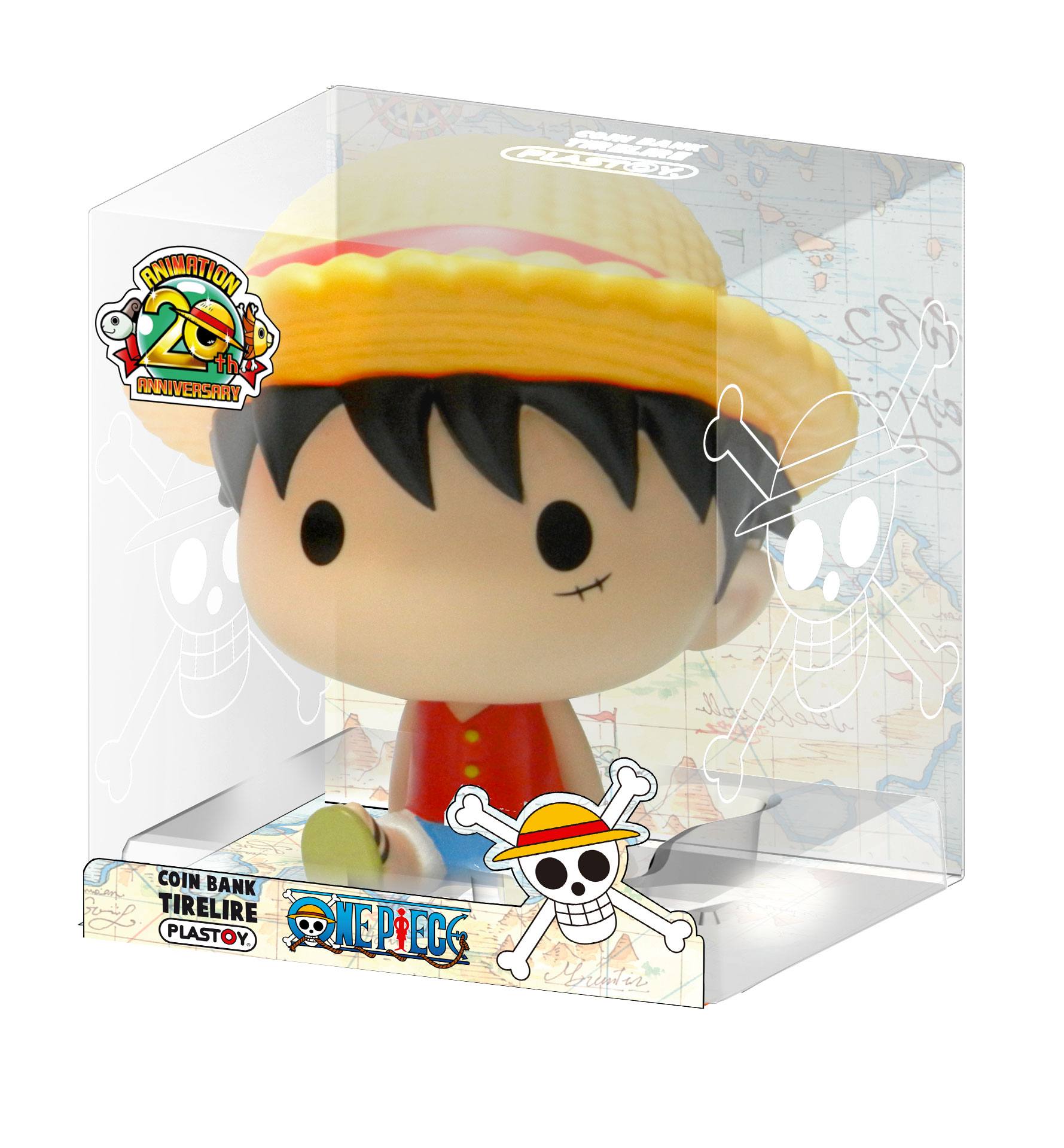 One Piece Chibi Sparbössa Luffy 15 cm – Spara med Stil Plastoy