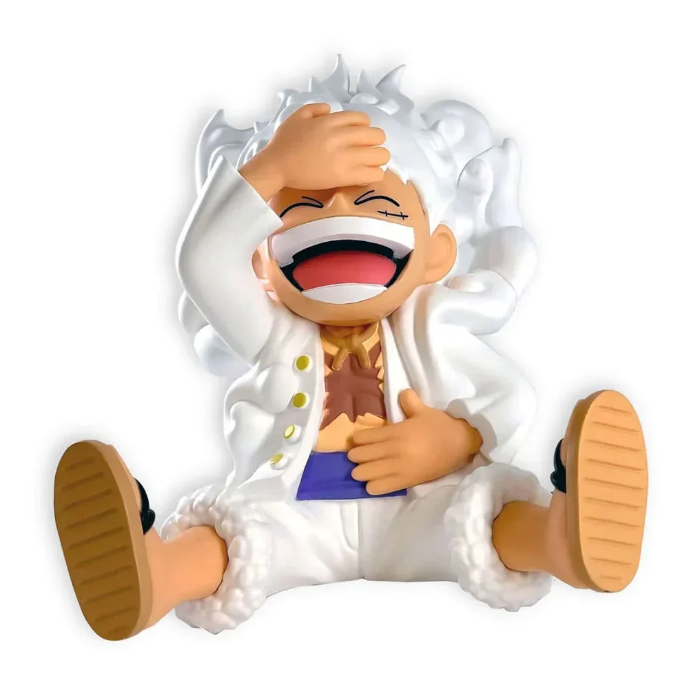 One Piece Myntbank Luffy Gear Five – Hög Kvalitet och Officiellt Licensierad Plastoy