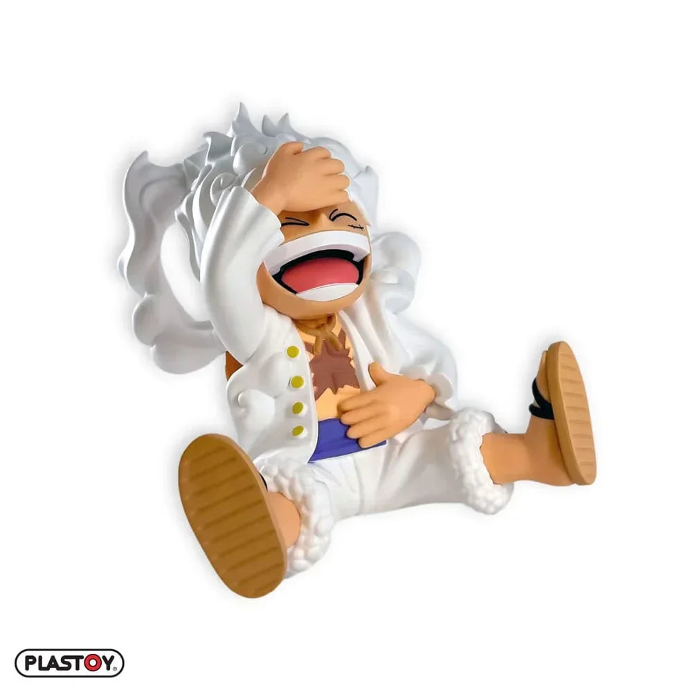 One Piece Myntbank Luffy Gear Five – Hög Kvalitet och Officiellt Licensierad Plastoy