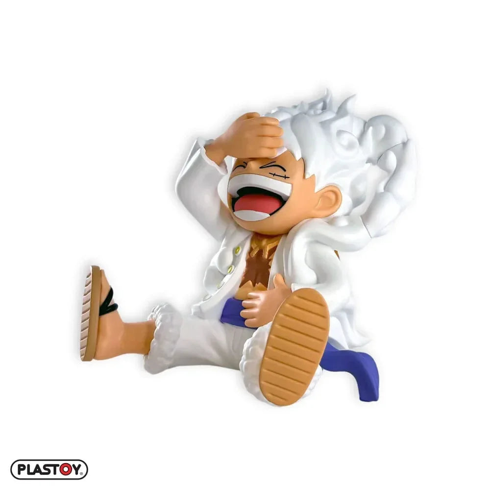 One Piece Myntbank Luffy Gear Five – Hög Kvalitet och Officiellt Licensierad Plastoy