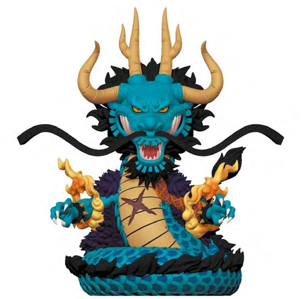 One Piece Coin Bank Kaido Dragon – Högkvalitativ Myntbank Plastoy