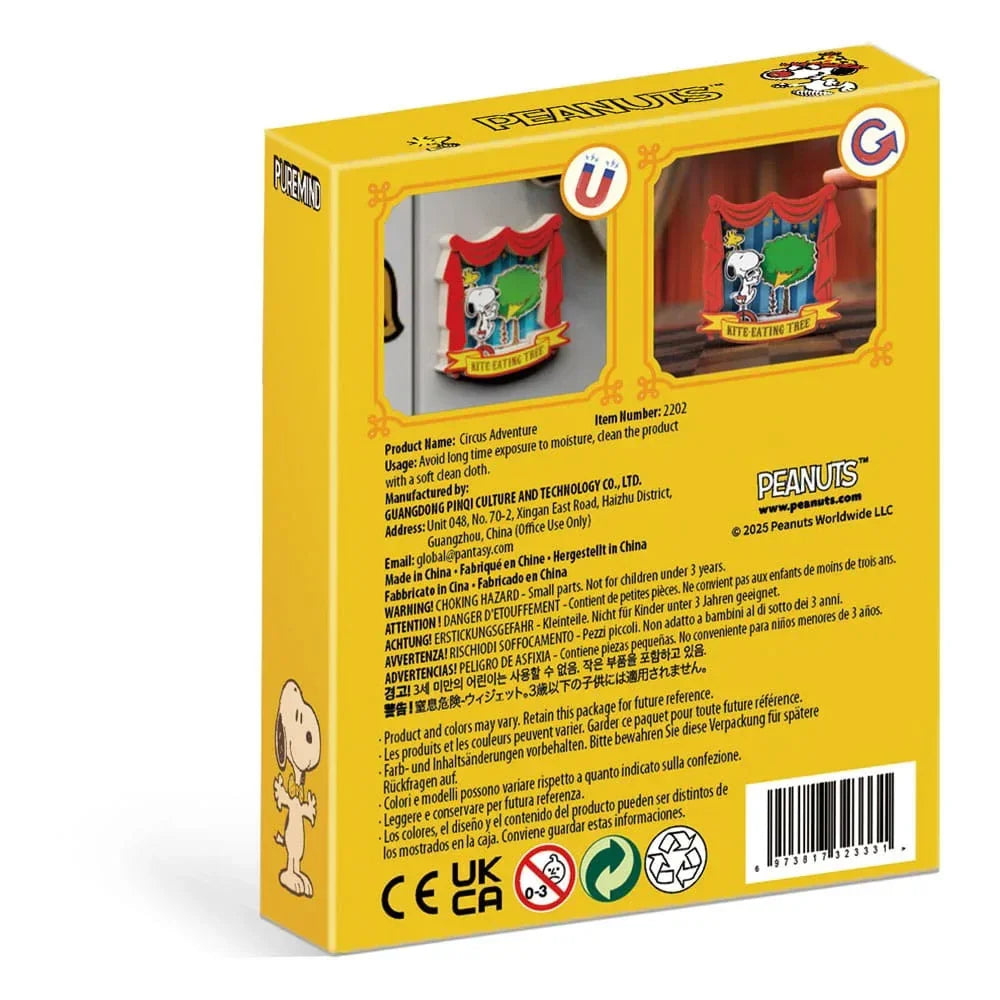 Peanuts Puremind Magnet Circus Adventure Pantasy