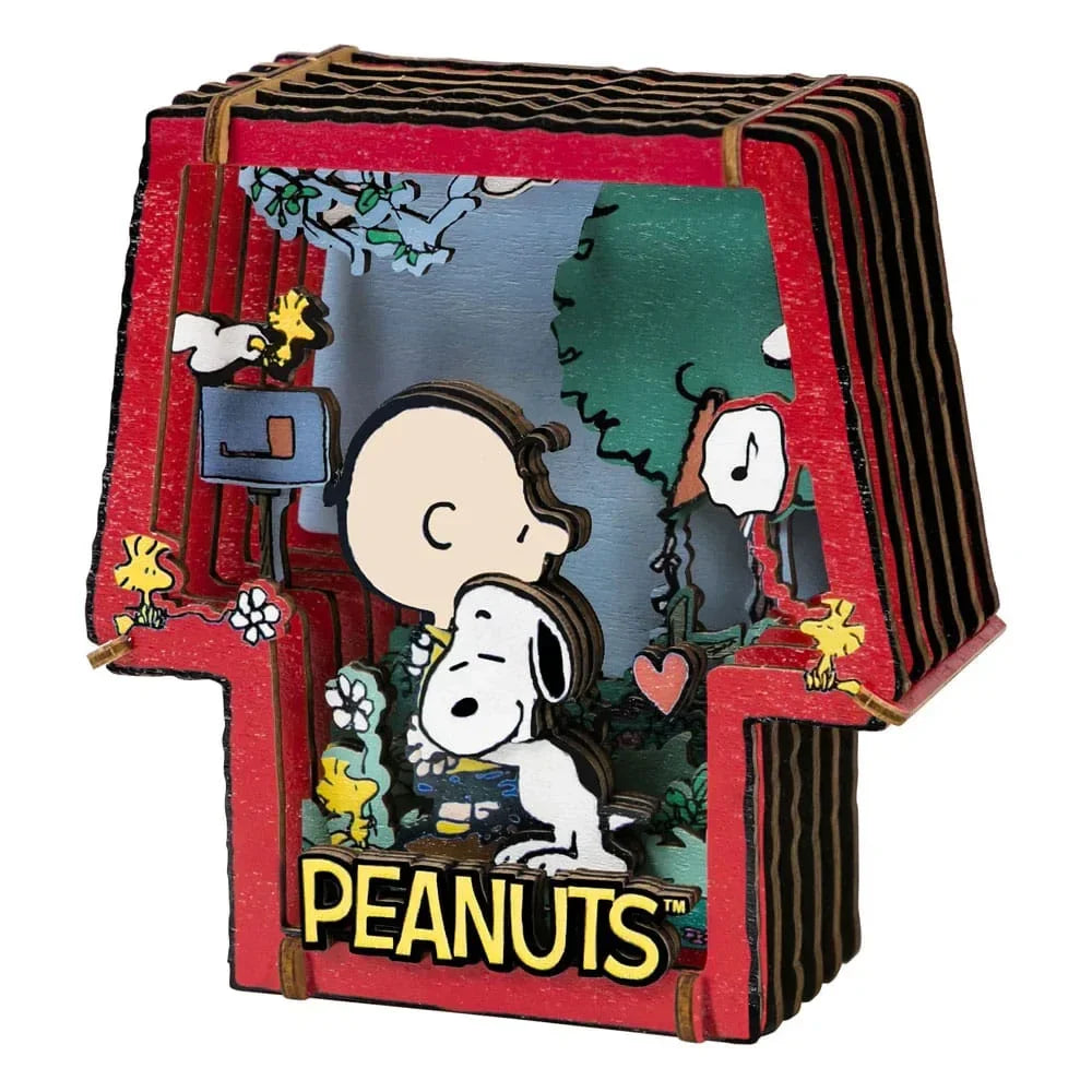 Peanuts Puremind Modellsats i Trä: Healing Hug Teater Pantasy