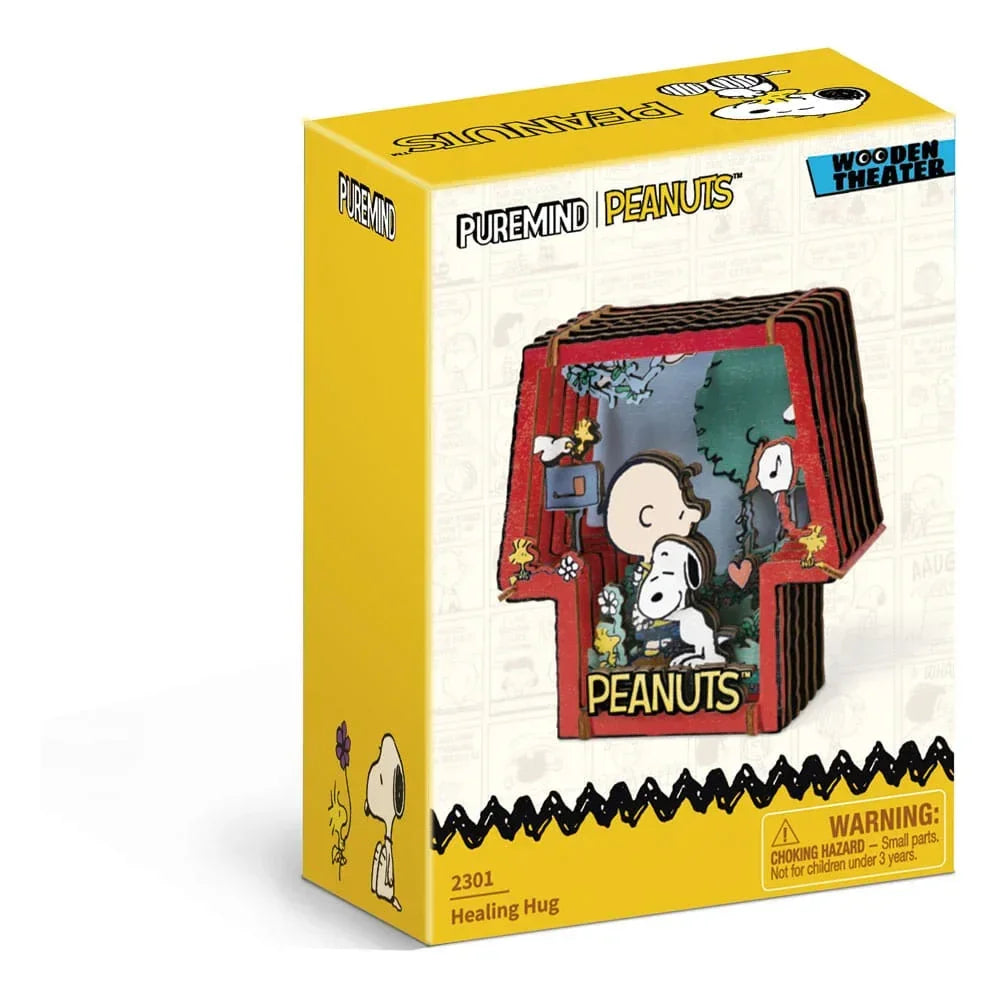 Peanuts Puremind Modellsats i Trä: Healing Hug Teater Pantasy