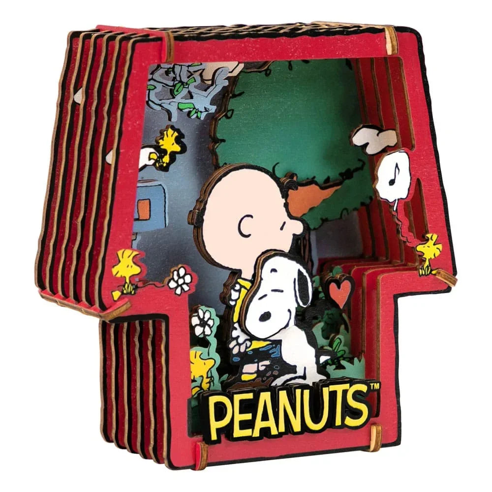 Peanuts Puremind Modellsats i Trä: Healing Hug Teater Pantasy