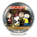 Peanuts Puremind Modellkit: Träglob med Teater och Musiknatt Pantasy