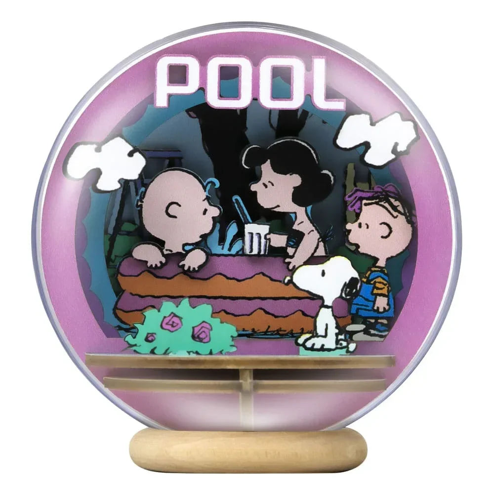 Peanuts Puremind Modellkit Träteater Glob Cool Pool Pantasy
