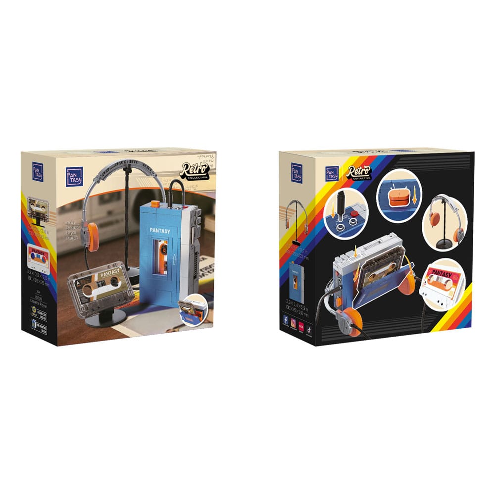 Pantasy Original Construction Set Kassettspelare Pantasy