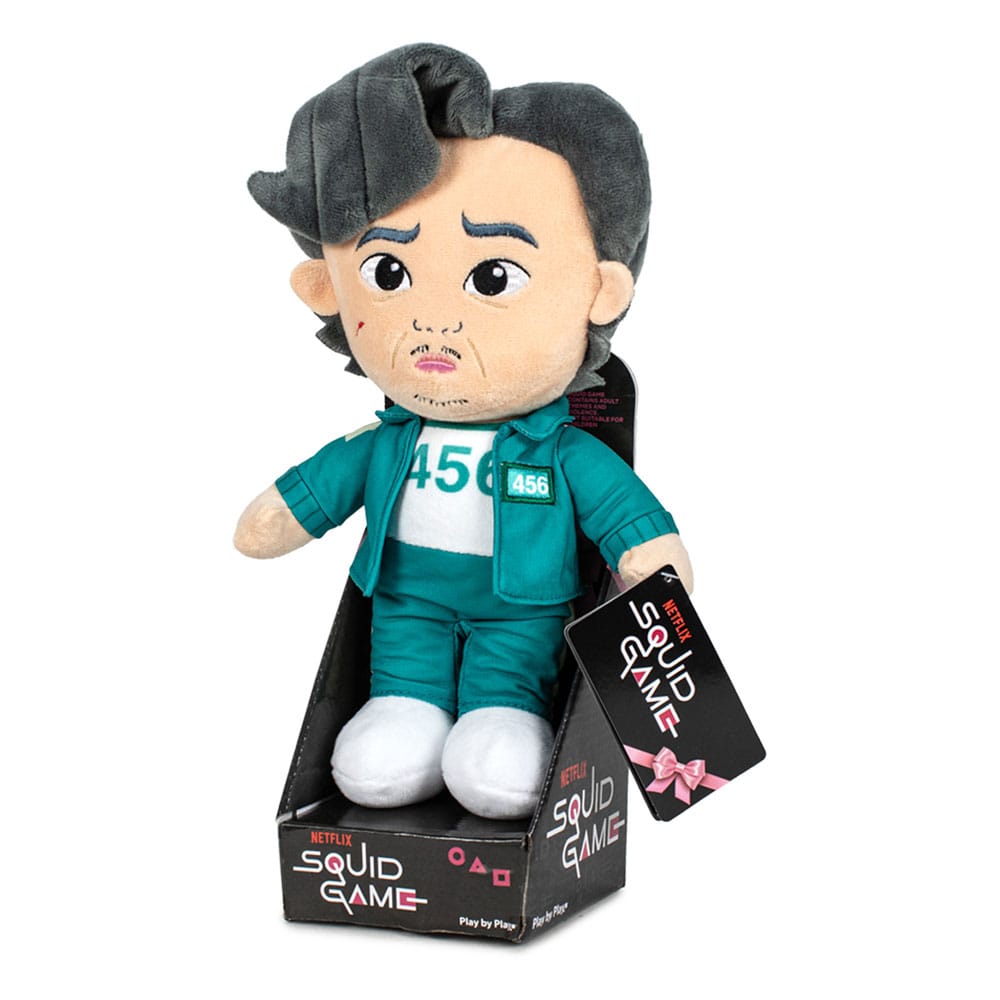 Squid Game Gosedjur Gi-Hun i Displayförpackning – 28 cm Play by Play