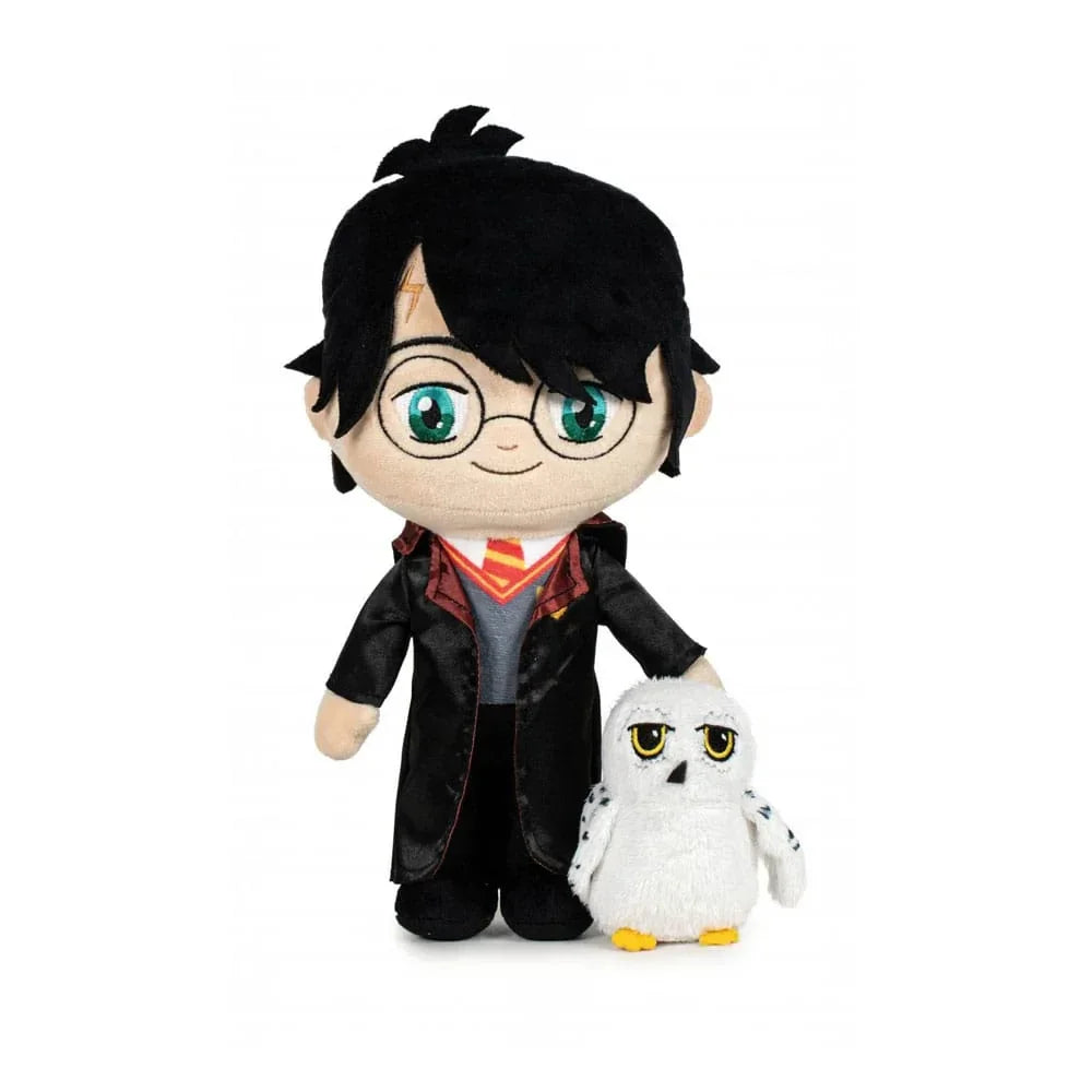 Harry Potter Plyschfigurer Harry med Hedwig 29 cm