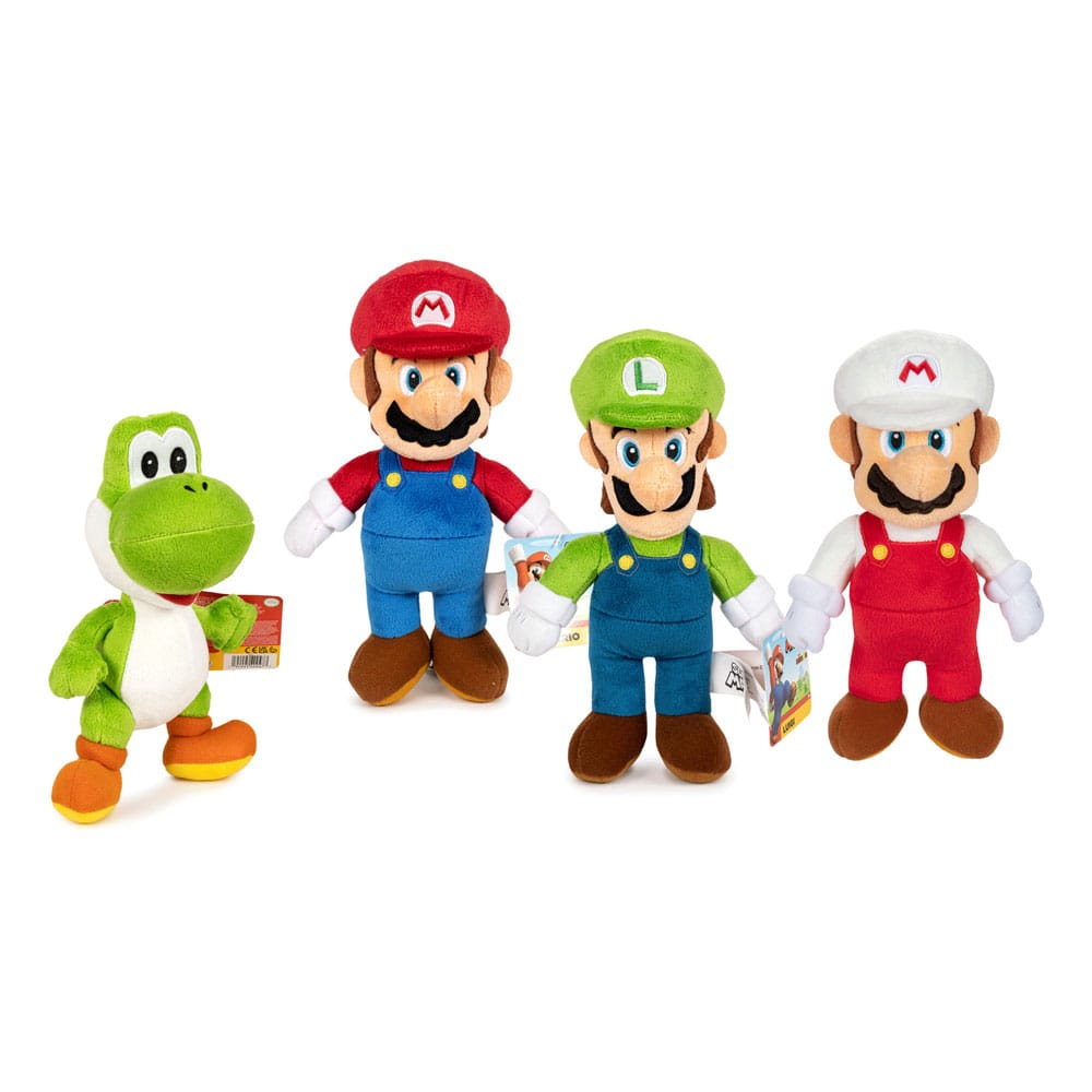 Super Mario Plushfigurer Assortiment 25 cm Play by Play