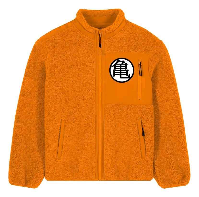 Dragon Ball Z Sherpa Jacka Goku Kanji Storlek XXL