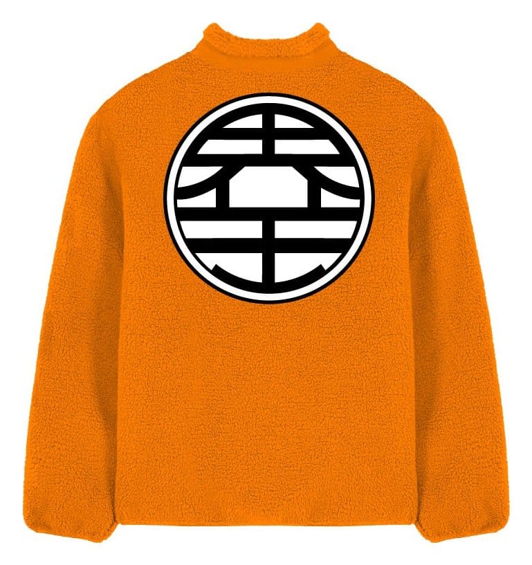 Dragon Ball Z Sherpa Jacket  Goku Kanji Size M