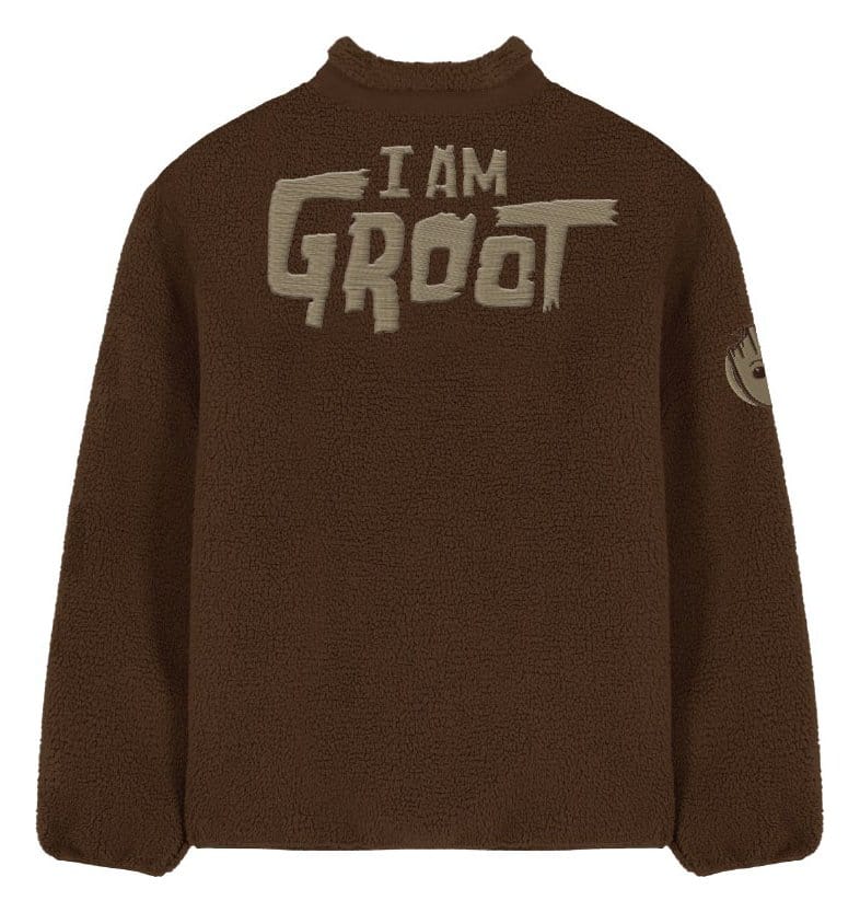 Guardians of the Galaxy Sherpa Jacket I Am Groot Size S