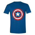 Marvel Captain America T-Shirt with Cracked Shield