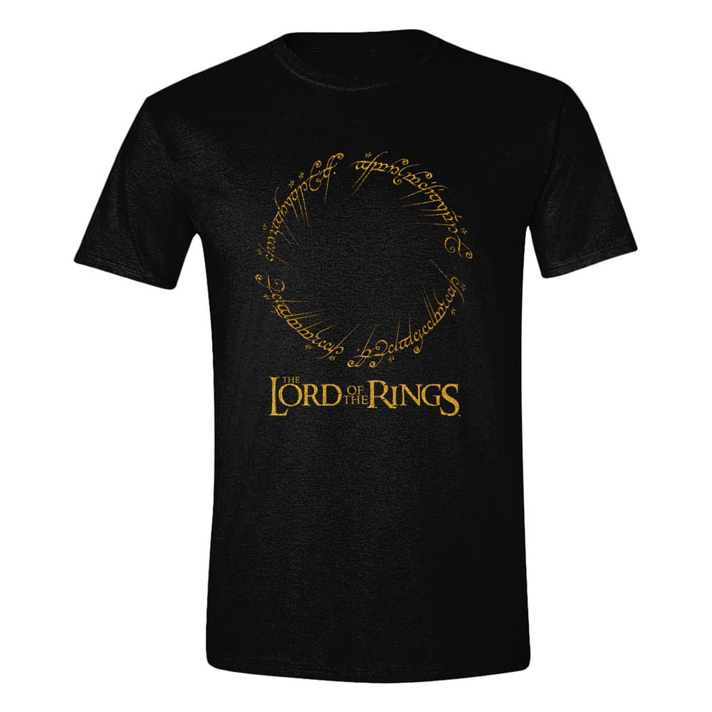 Lord of the Rings T-Shirt med Logotyp Inscription PCMerch