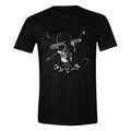 One Piece Live Action T-Shirt Greyscale Skull PCMerch