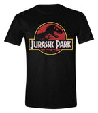 Jurassic Park T-tröja Vintage-logga