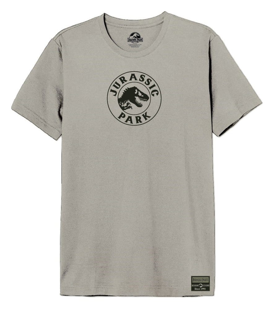 Jurassic Park T-Shirt Logo Size L