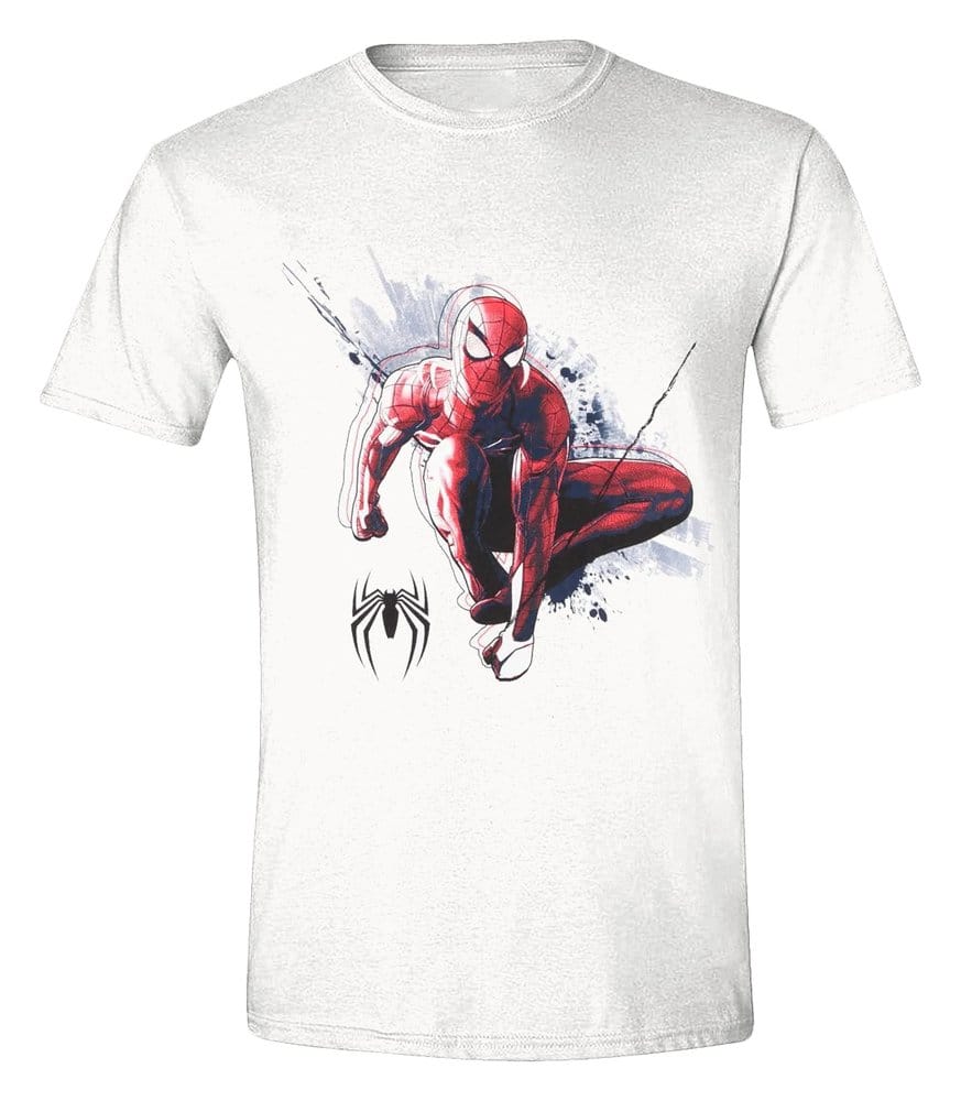 Spider-Man 2 T-shirt Swinging Size L