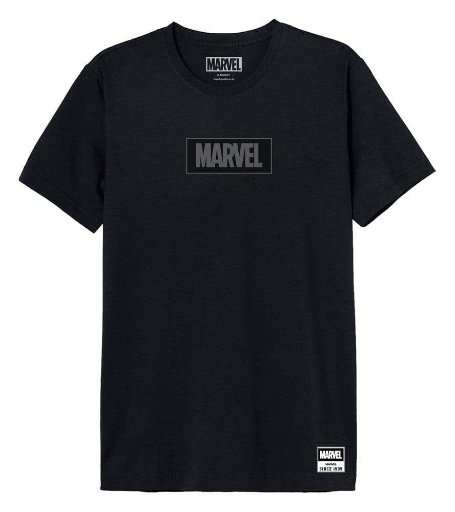 Marvel T-shirt med logotyp – Officiell, högkvalitativ bomullströja