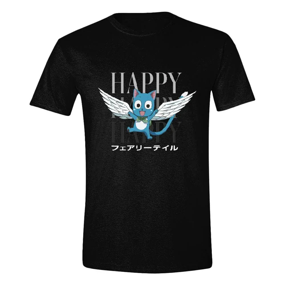 Fairy Tail T-Shirt Happy Happy Happy - XL