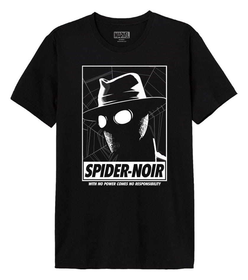 Marvel T-shirt Spider-Noir Röd Banner Omslag