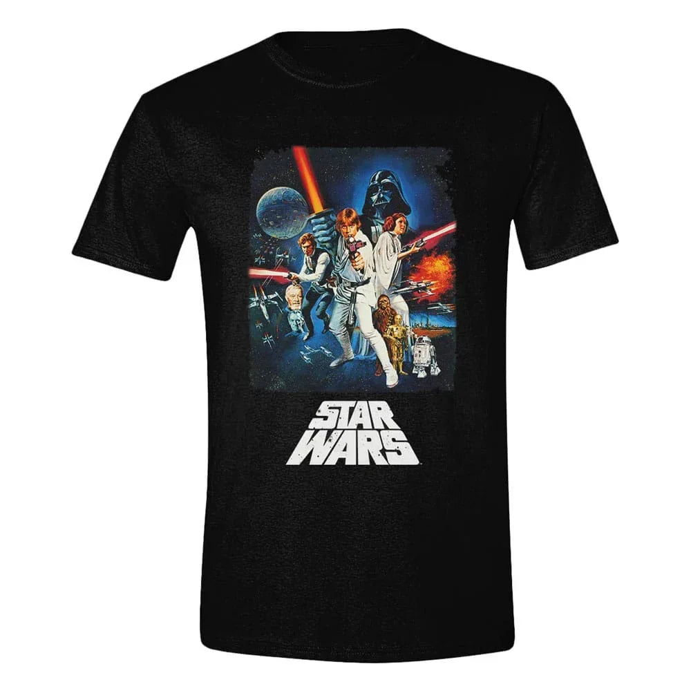 Star Wars A New Hope T-Shirt Retro Poster PCMerch