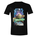 Star Wars T-shirt Yoda Poster Size L